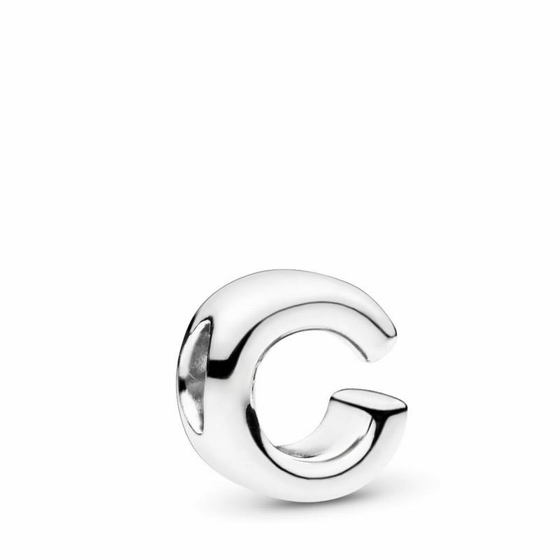 Pandora Australia Letter C Charm - Sterling Silver | HPSRNG297